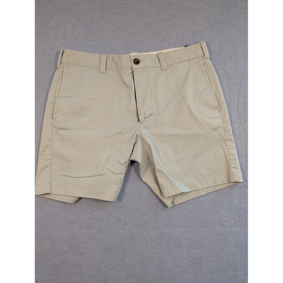 J. Crew Factory Other - J.Crew Chino Shorts Mens 33 Stone 7" Inseam Stretch Cotton Twill NWT